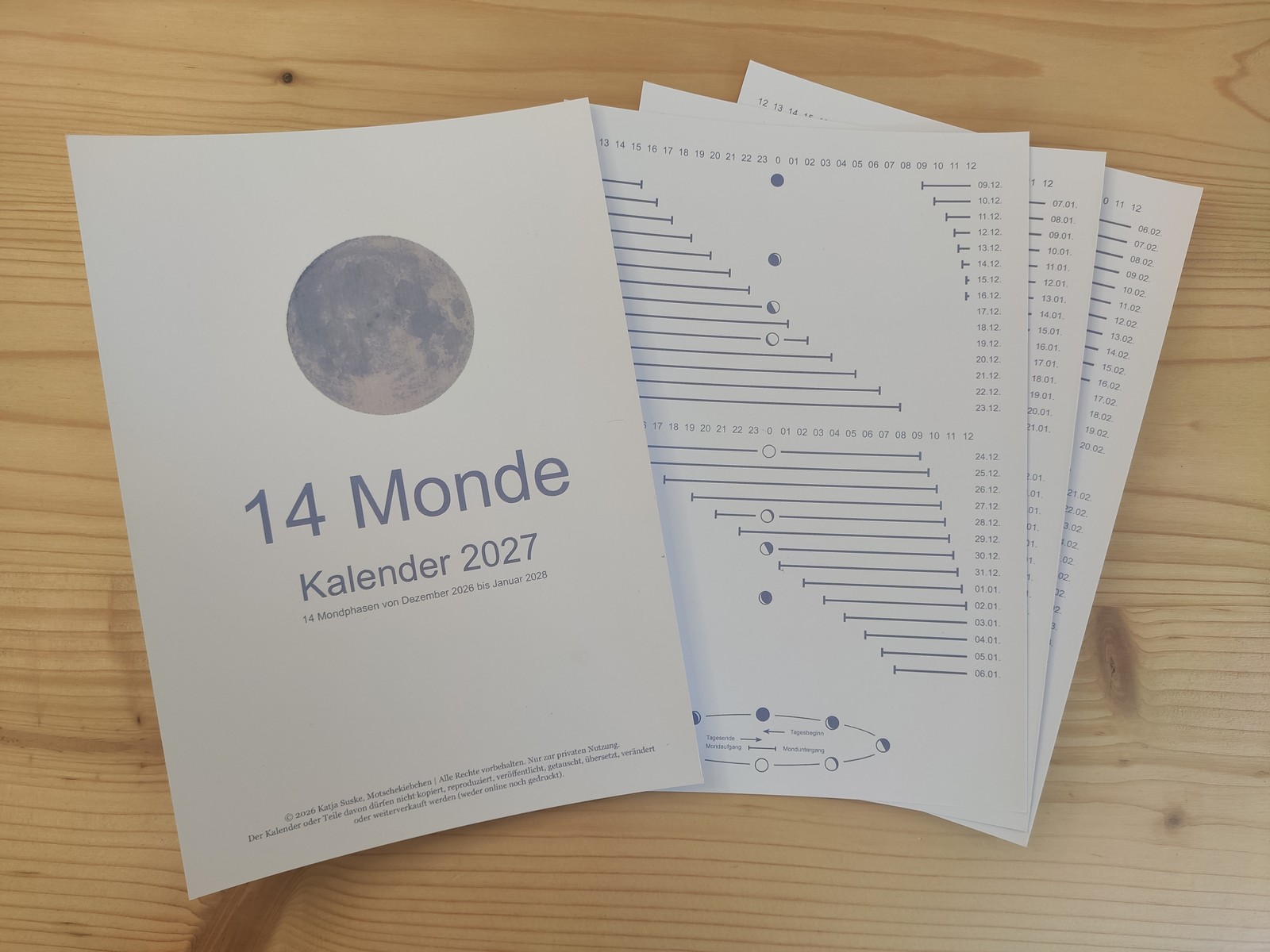 14 Monde | Kalender 2027 – Bild 3