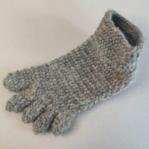 Produktdarstellung Socke mit Zehenkammern